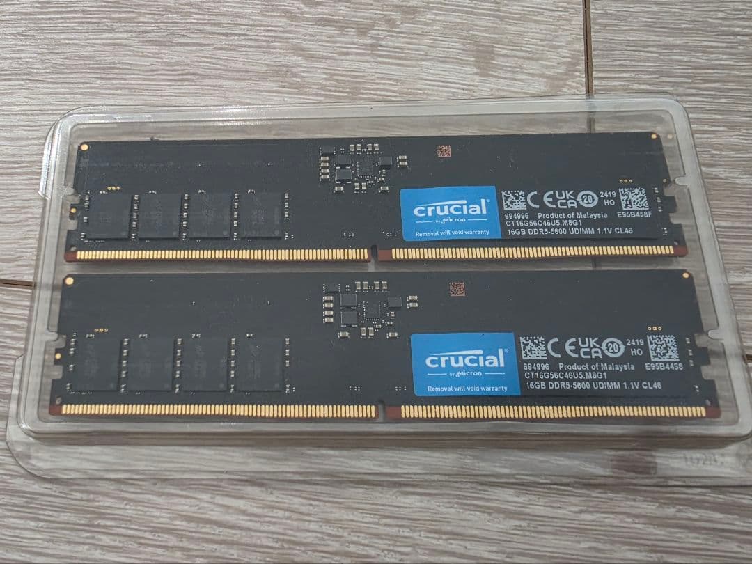 Crucial DDR-5 5600 16GB×2 32GB