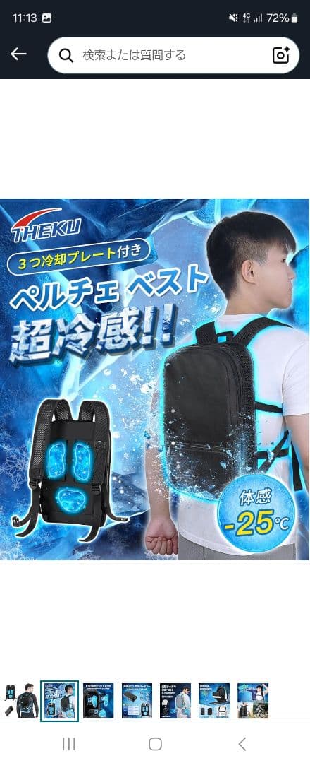 ペルチェ ベスト【2025夏独創＆3つ冷却ブレート付き＆最大-25℃冷やす】