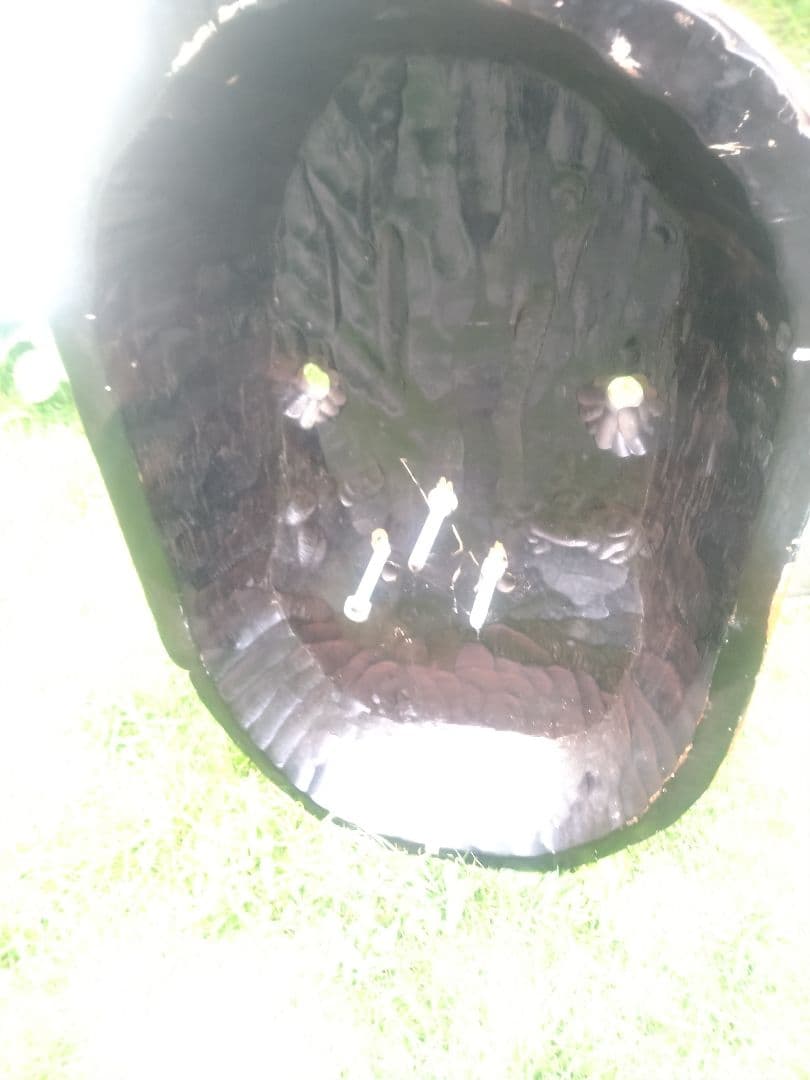 超特大天狗、木彫り、魔除け