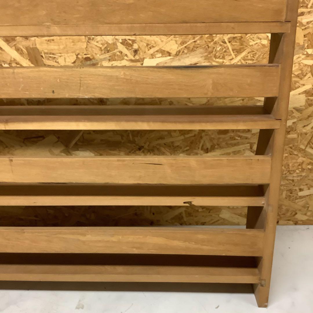 木製オープンシェルフ収納棚飾り棚(Q-66)