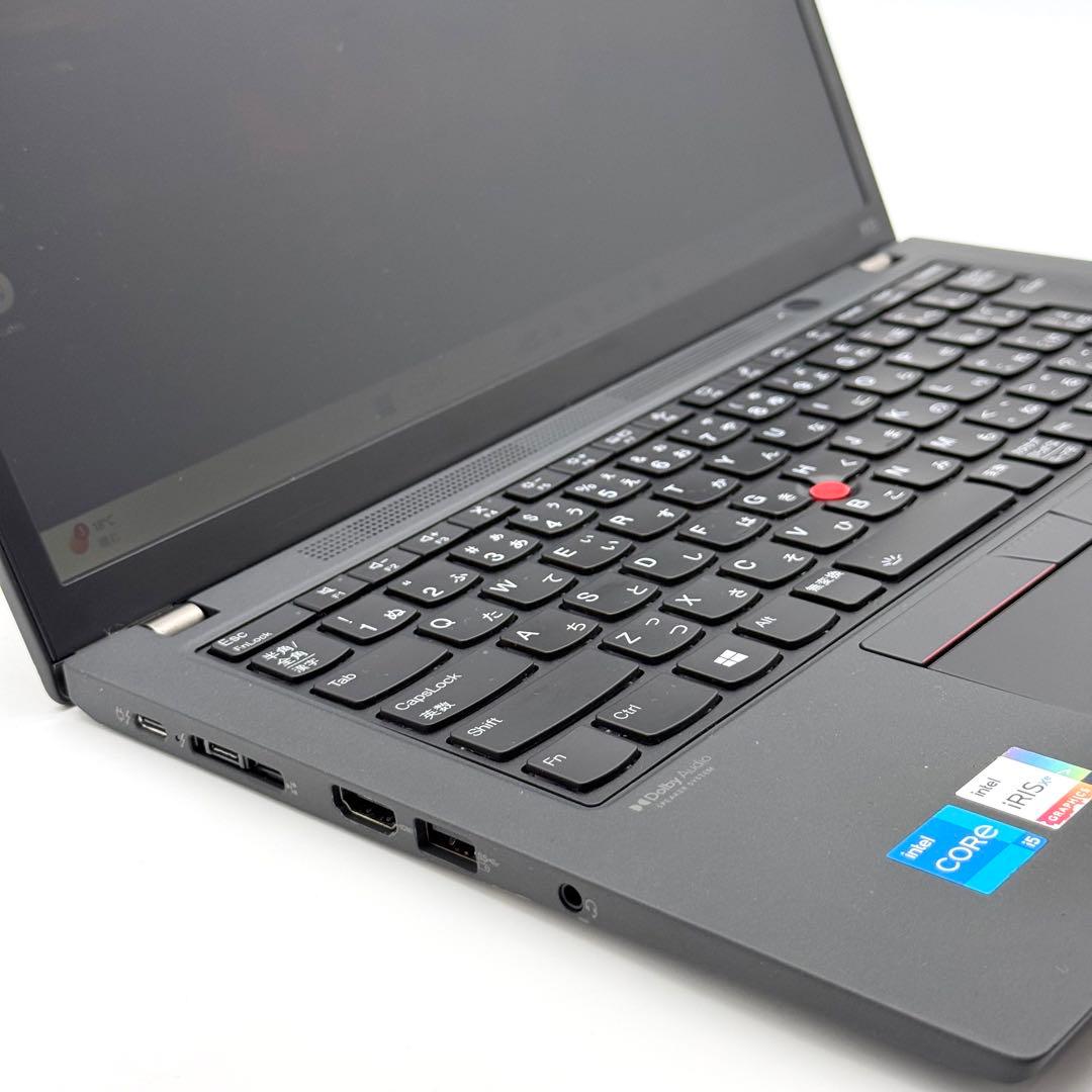 美品 ThinkPad X13 11世代i5 16GB SSD512 テストSS