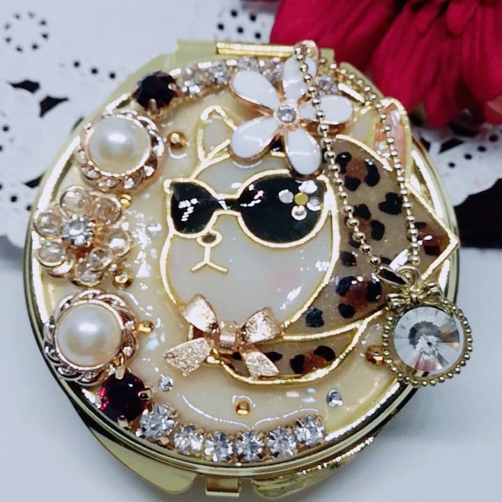レジン♬ハンドメイド❤ミラー❤