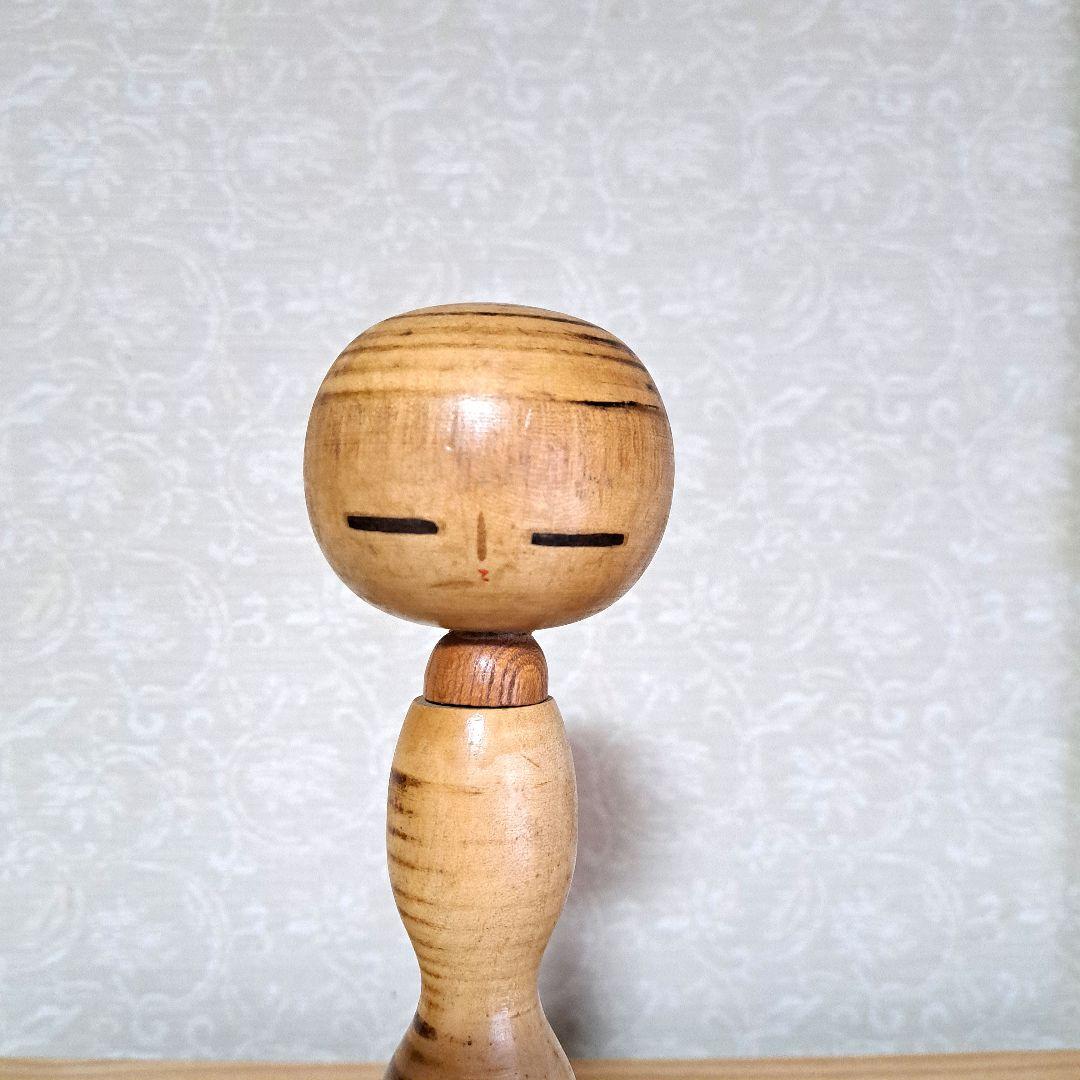 ヴィンテージ 木製 こけし人形 約23cm
