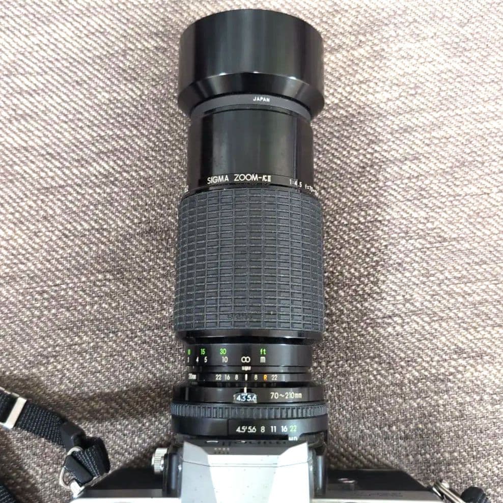 Minolta X-7 カメラ SIGMA ZOOM-KII 70-210mm