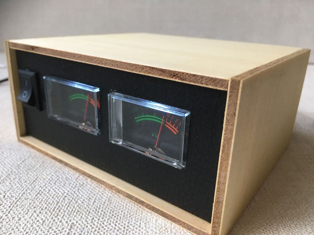 自作ステレオVUメーター183号機(コンパクトタイプ)