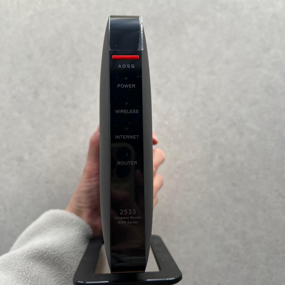 バッファロー 無線WiFiルーター WSR-2533DHPL-C 高速安定通信