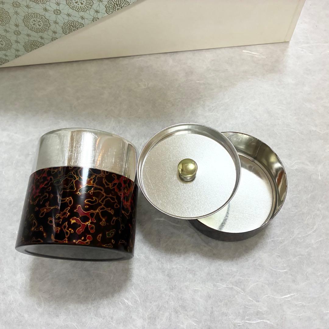 ♦️期間限定出品　津軽塗　漆器　うるし塗装　漆下地塗装　天然木　茶櫃セット