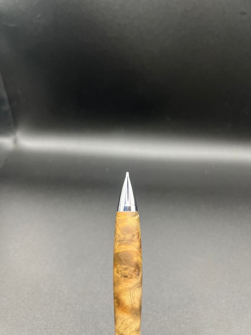 YKU工房 ゴールデンマーブルウッド瘤 0.5mm シャープペンシル