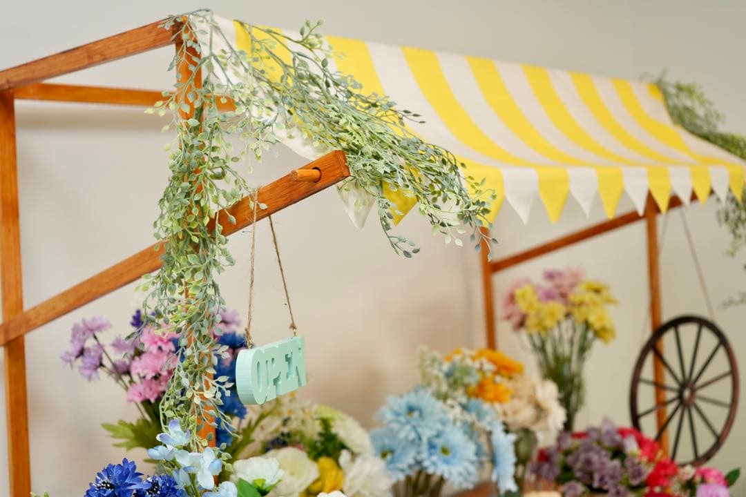 花屋 撮影 スタジオ DIY ハンドメイド お花屋さん おままごと お店屋さん