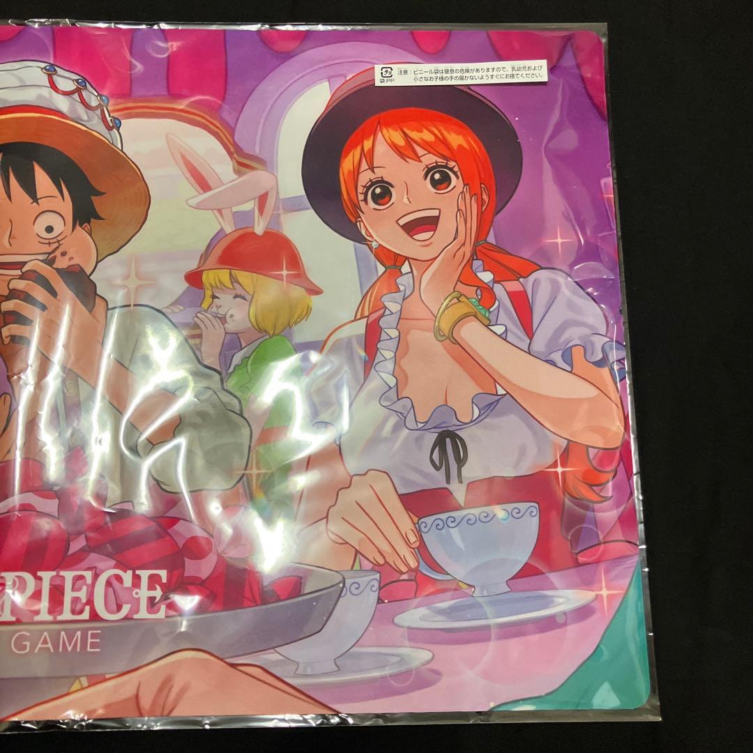 ホールケーキアイランド　ナミ リーダープロモカード　プレイマット 付き新品未開封