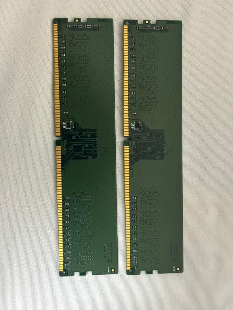 crucial 8GB✖︎2枚合計16GB DDR4-2666メモリ