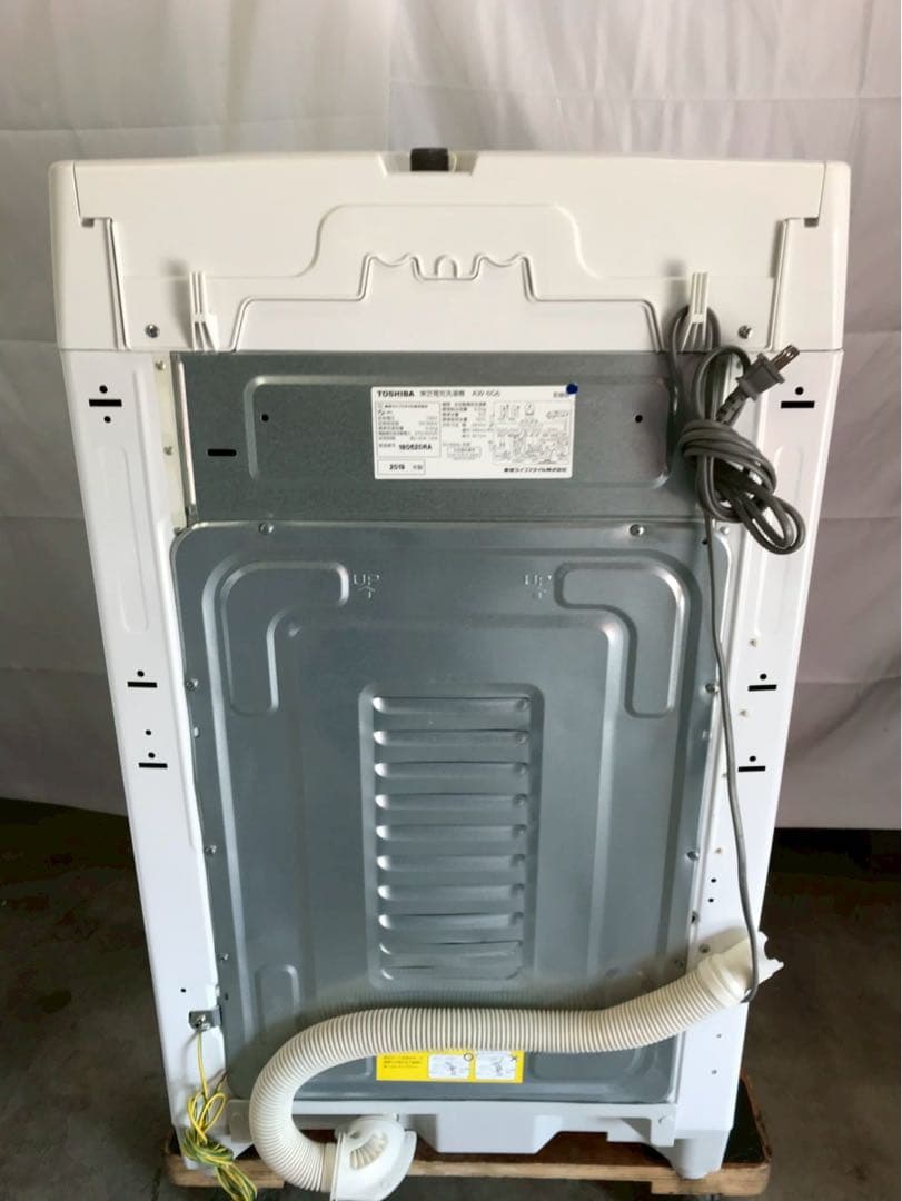 【分解洗浄】東芝 洗濯機 AW-6G6 2019年製 洗濯6kg