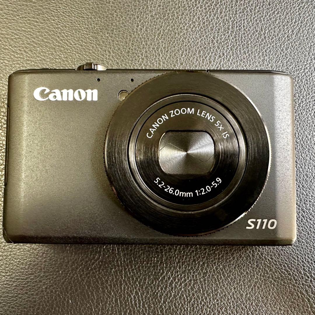 Canon PowerShot S110 ブラック ほぼ新品 美品 完品 箱付き