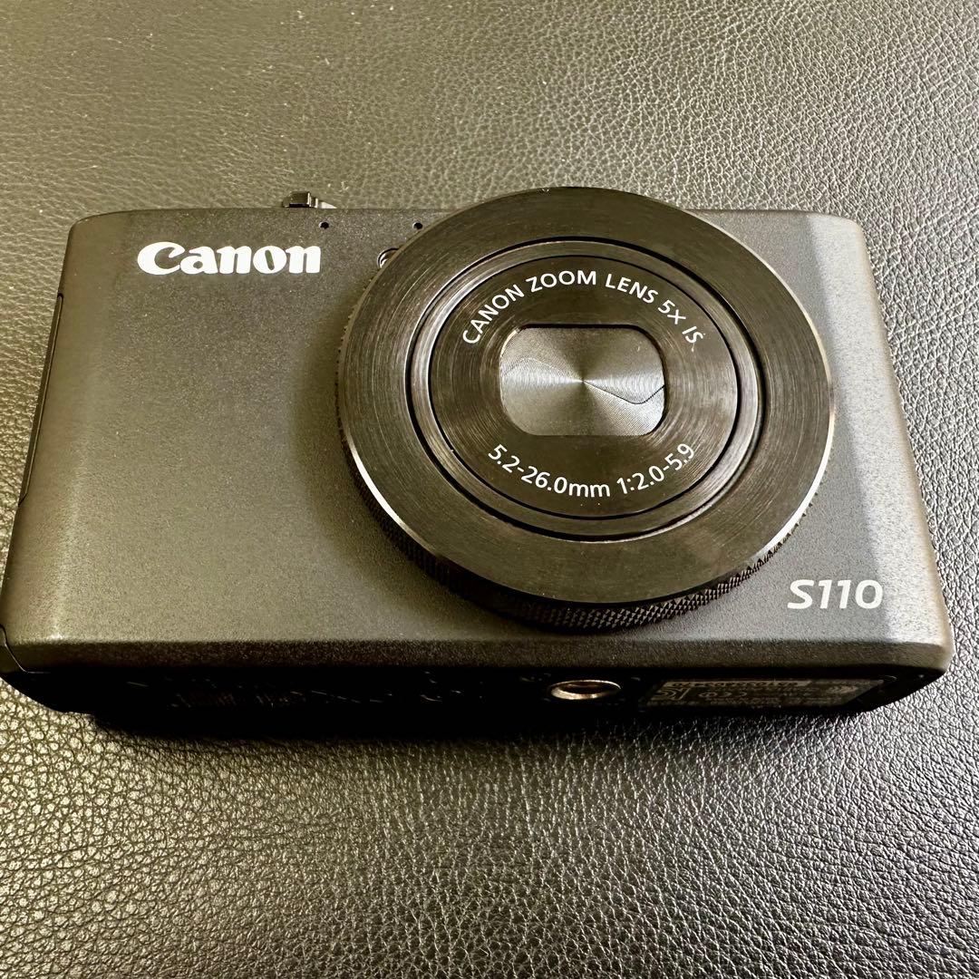 Canon PowerShot S110 ブラック ほぼ新品 美品 完品 箱付き