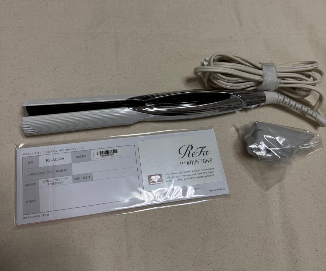 【ジャンク品】Refa MTG リファ ストレートアイロン