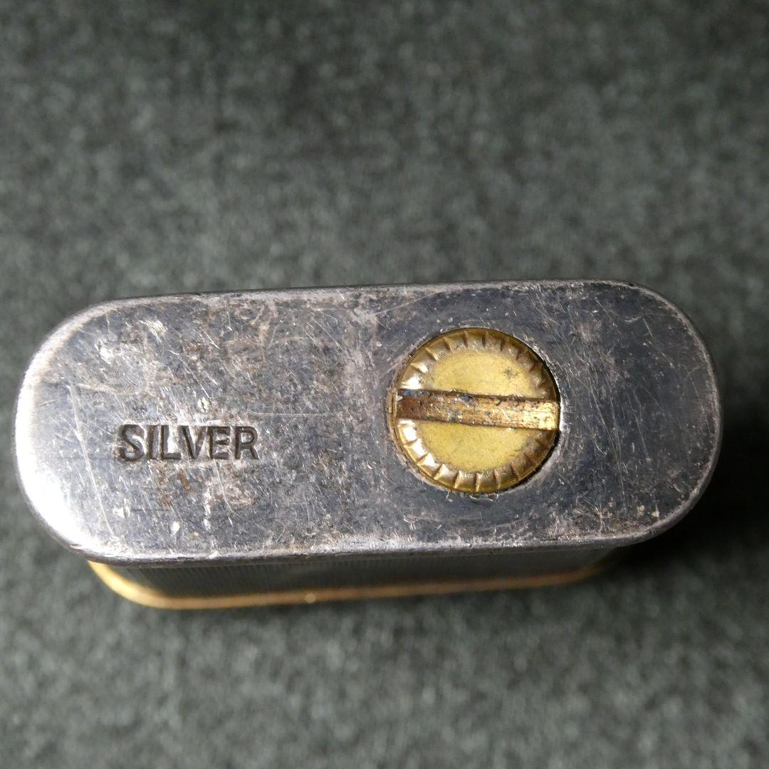 【SILVER製】ハンマー フリント オイルライター