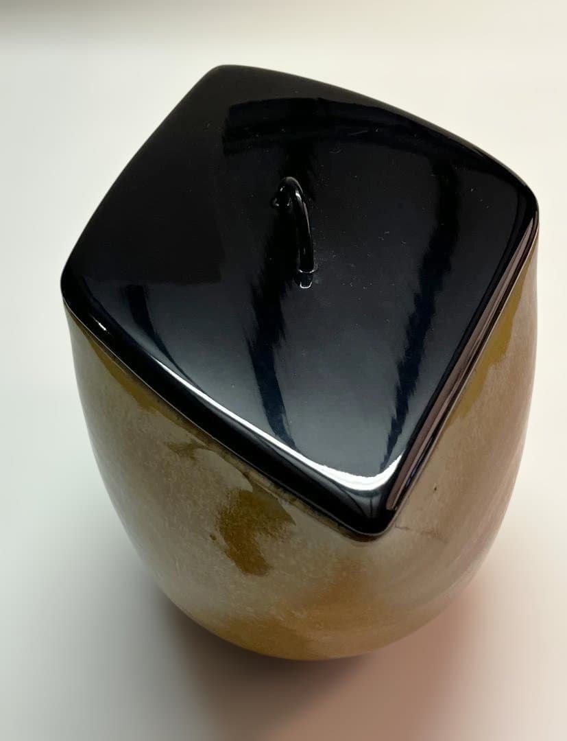 水指 茶道具　菱水指 　美品