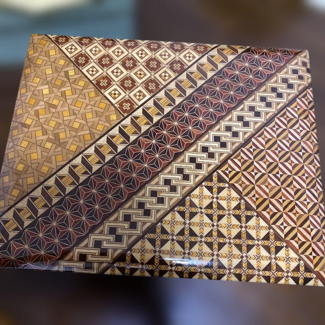 箱根寄木細工30cm