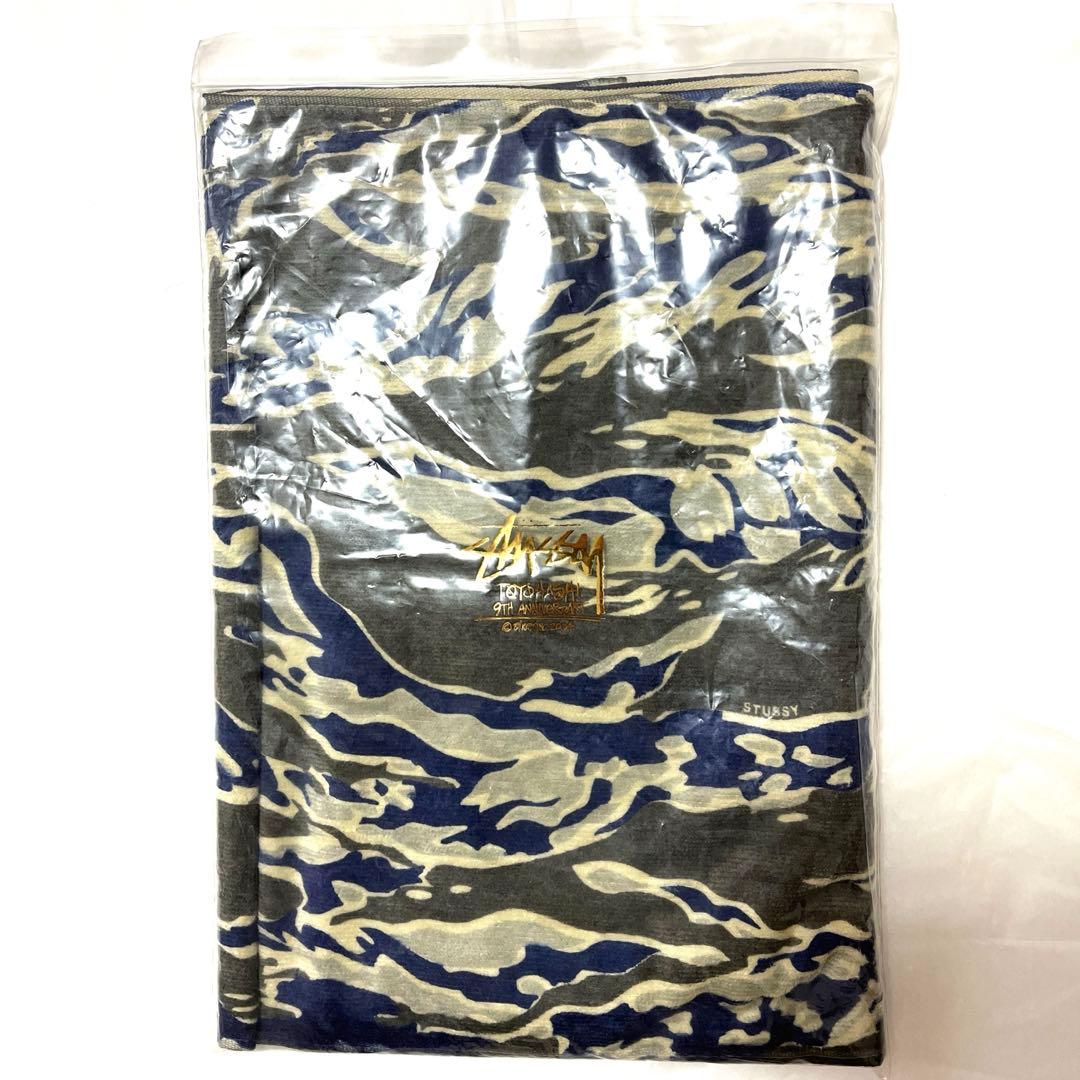 ステューシー 豊橋チャプト9周年記念限定 タオル 非売品 ノベルティSTUSSY