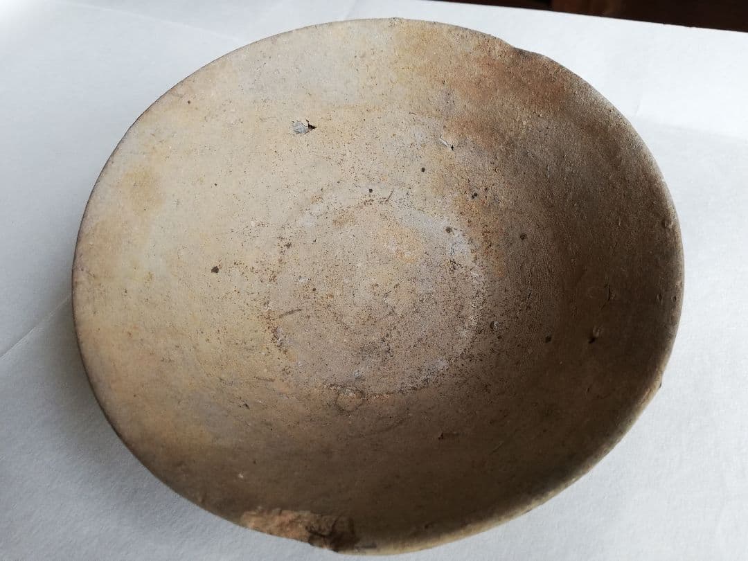 【愛知県出土品】骨董品　山茶碗と小皿【詳細不明】