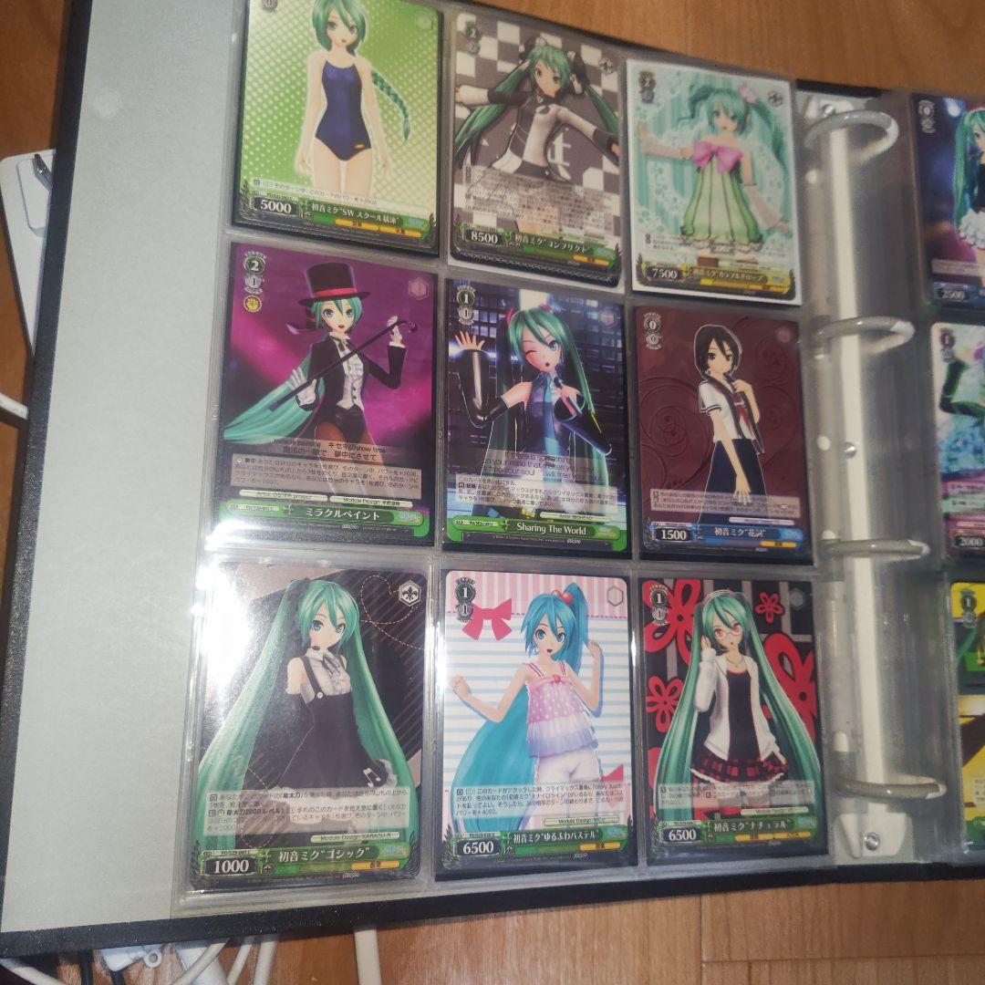 初音ミクカードコレクション合計159枚