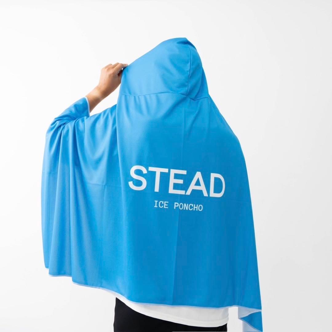 冷感アイスポンチョ　STEAD