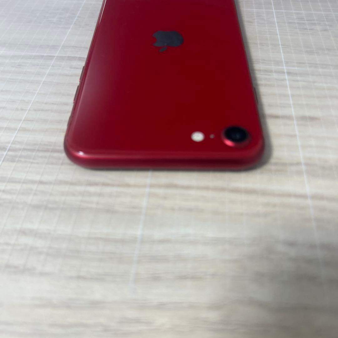 iPhoneSE3 128GBレッド SIMフリー バッテリー100%