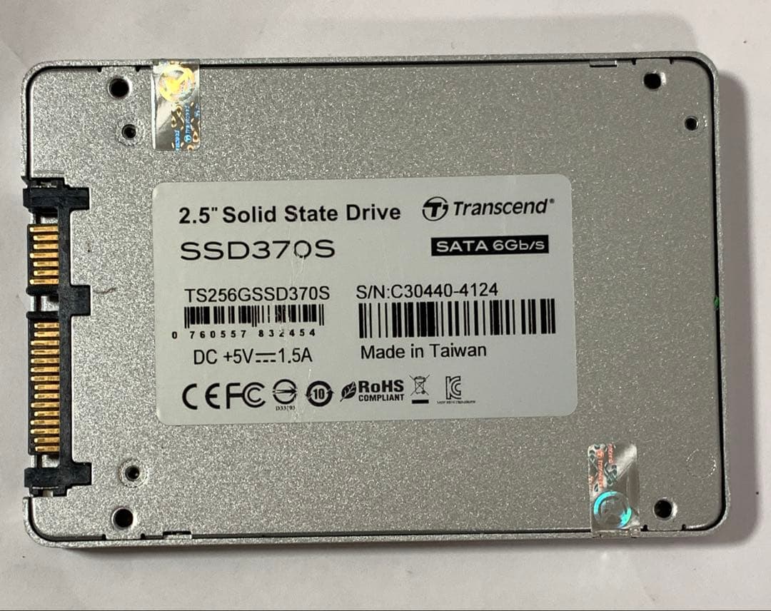 内蔵型SSD Transcend TS256GSSD370S 256GB SSD