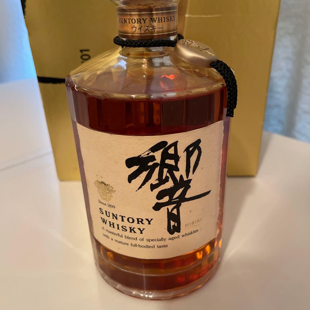サントリー　響　裏　黒　ラベル　94年〜01年流通　43度　700ml 箱付