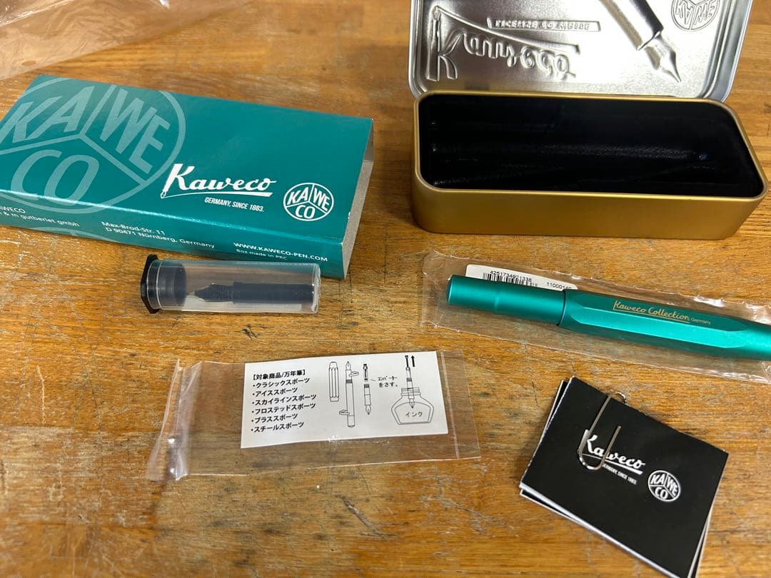 最終価格！Kaweco Collection 限定カラー万年筆　ペン先F&EF