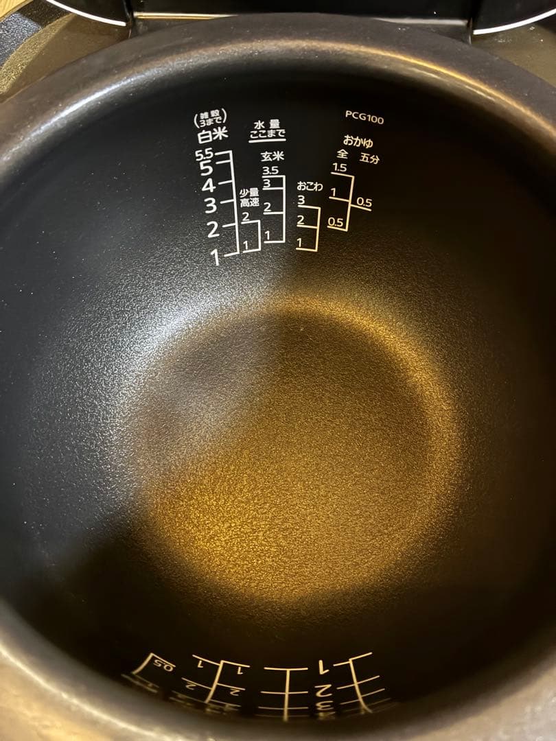 【美品】TIGER JP-G100 炊飯器 予約機能付き　エアリーホワイトWA