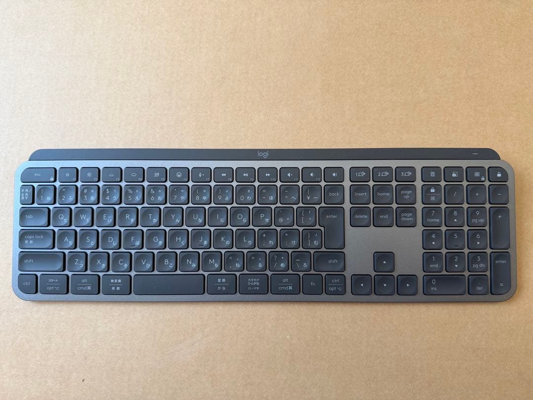 MX Keys Sバックライト付きワイヤレスキーボード 本体