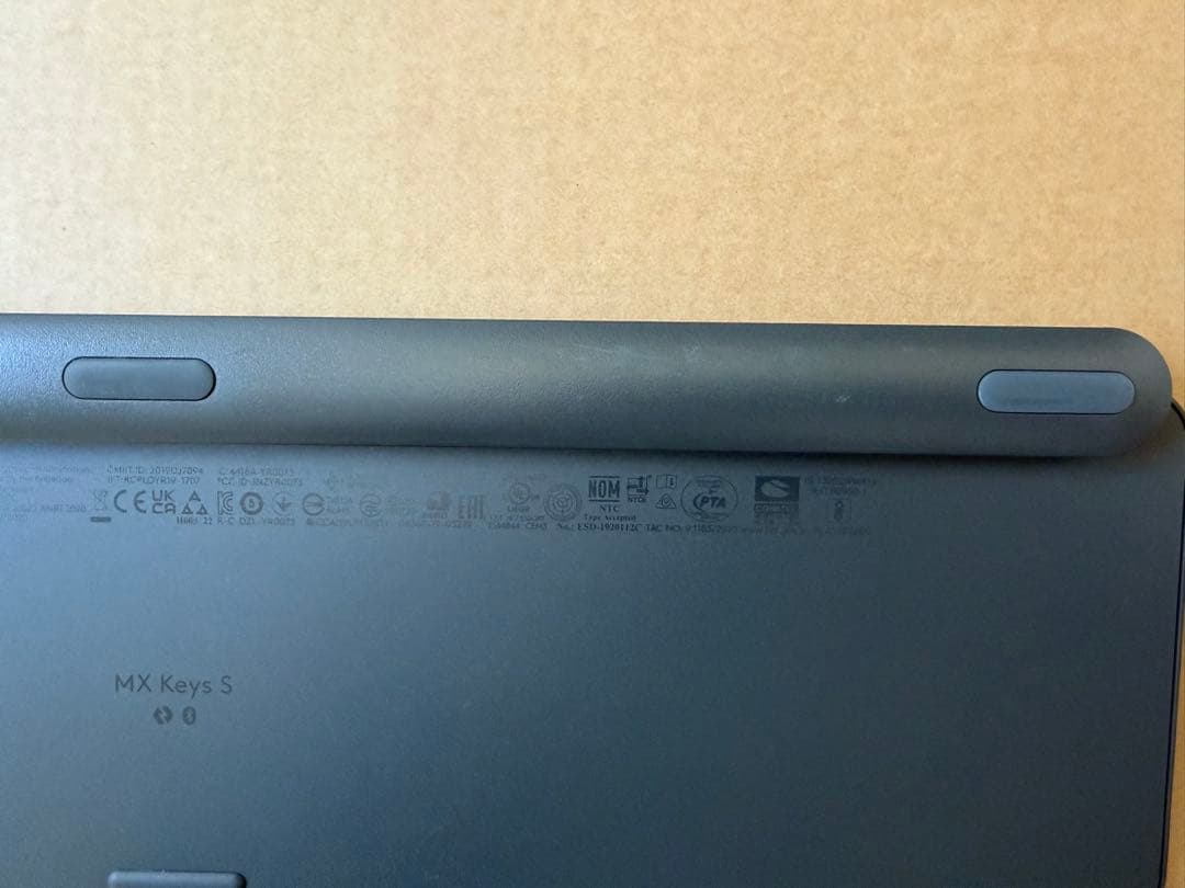 MX Keys Sバックライト付きワイヤレスキーボード 本体