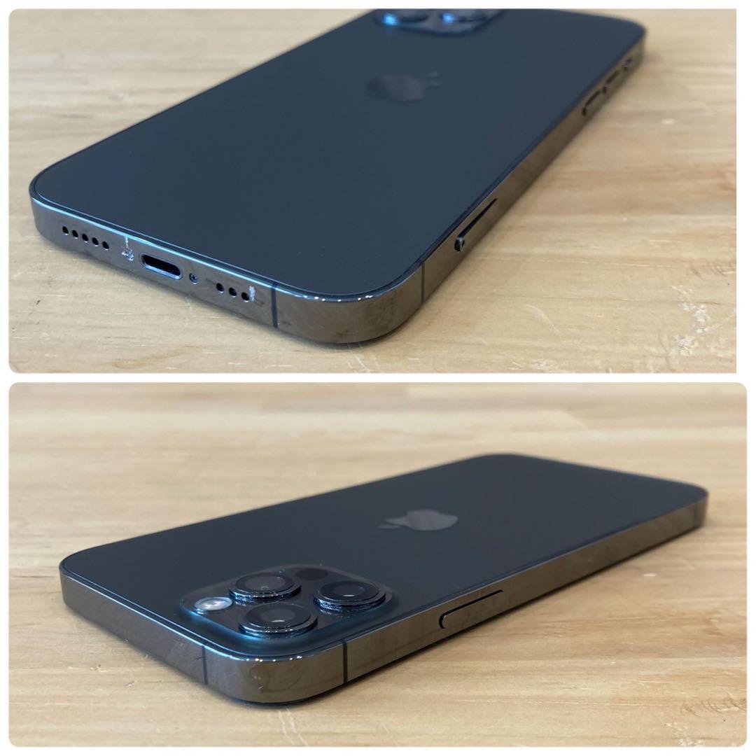 iPhone 12 Pro 256GB 美品　グラファイト新品バッテリーおまけ付