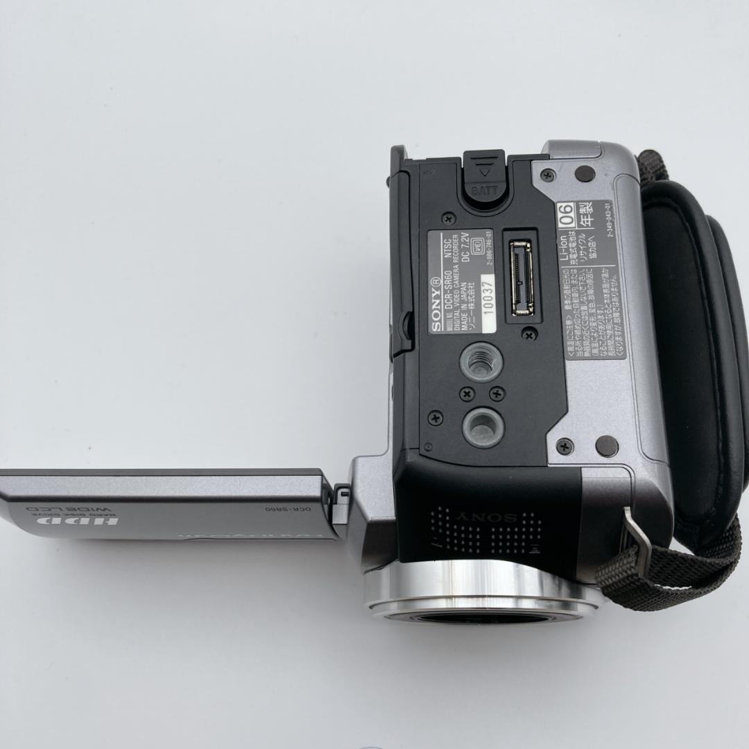 【美品】SONYソニー Handycam デジタルビデオカメラ DCR-SR60