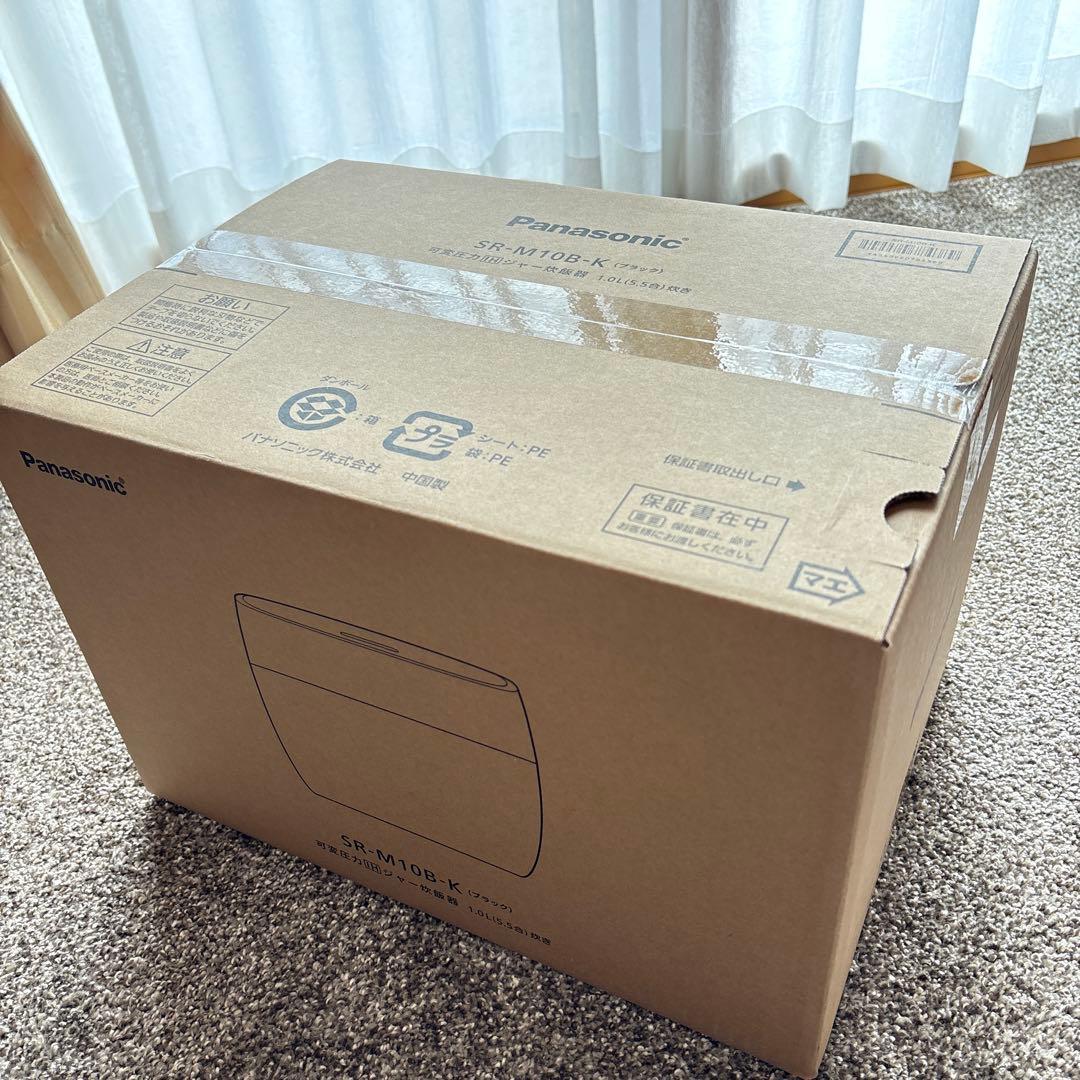 美品Panasonic SR-M10B-K 炊飯器 1.0L