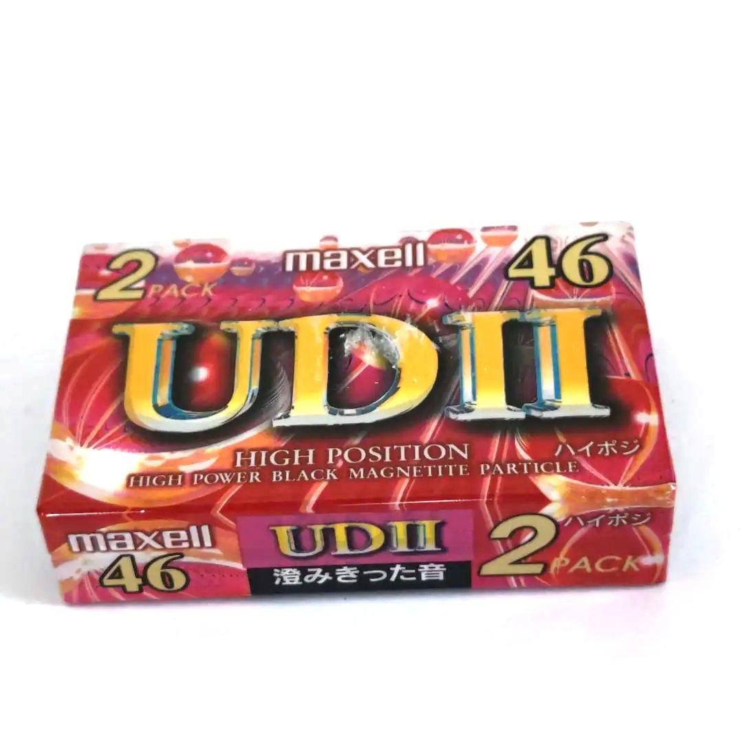 日立❇️マクセル❇️ハイポジ カセットテープ❇️UD II 46❇️2本入り