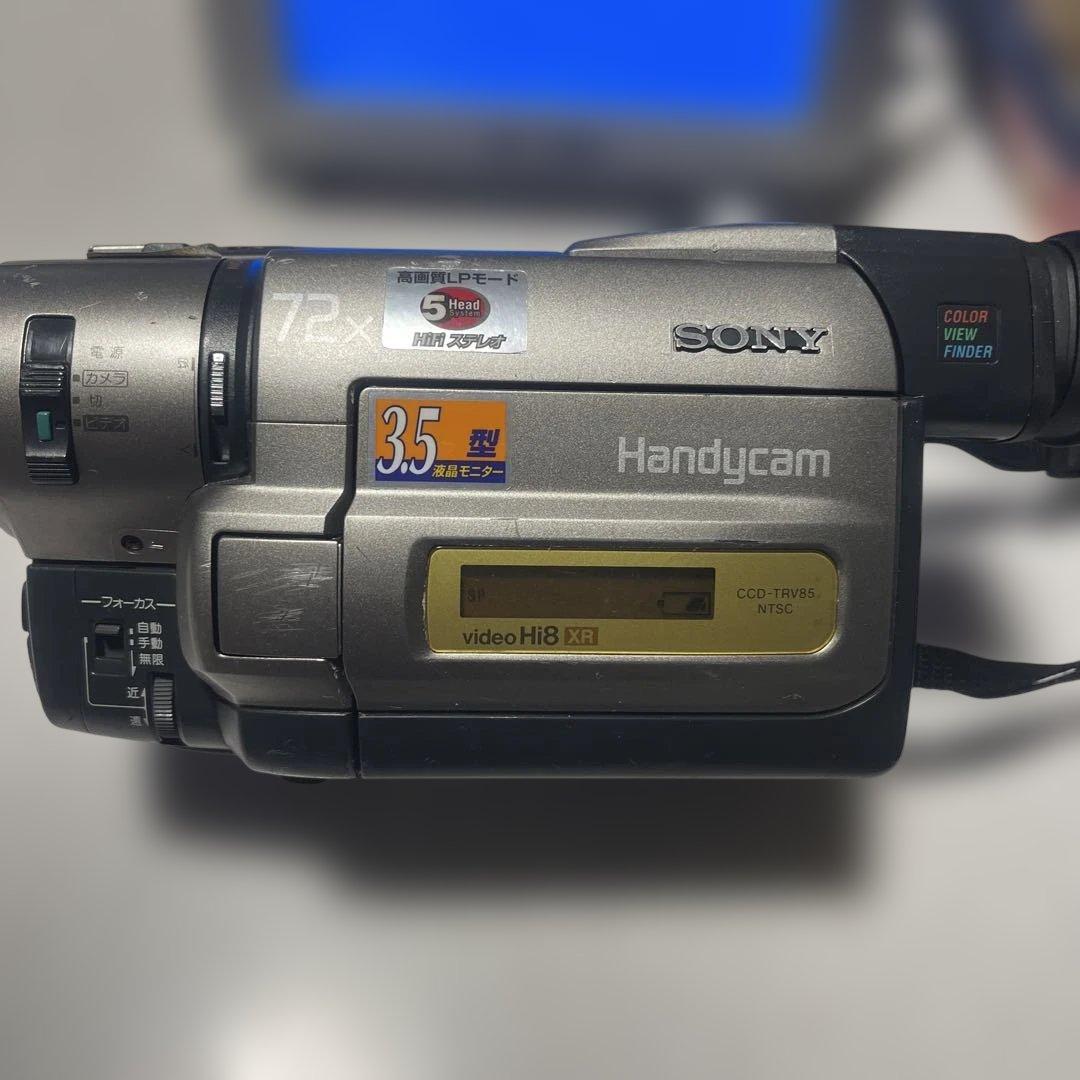訳ありSONY videoHi8 Handycam CCD-TRV85 ④