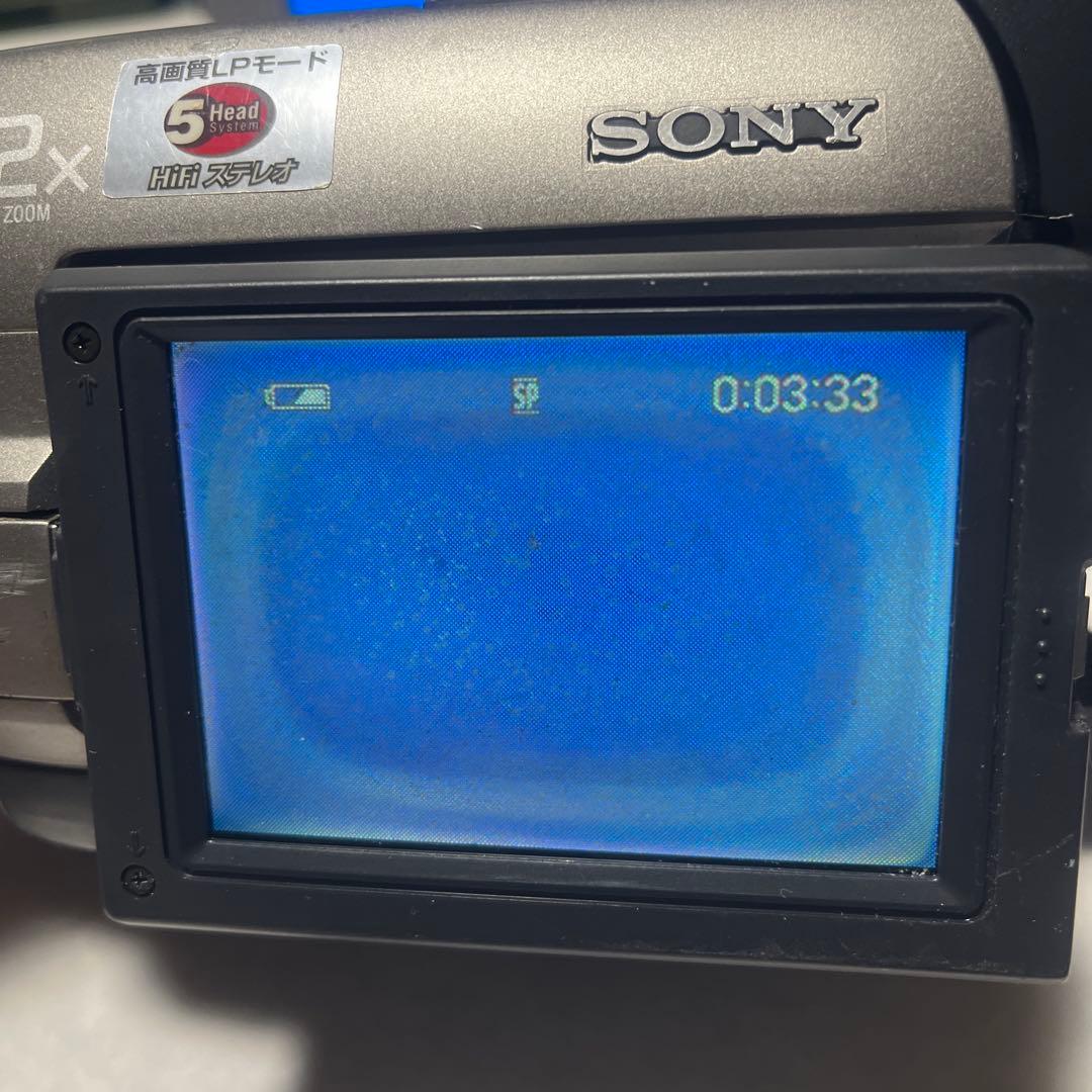 訳ありSONY videoHi8 Handycam CCD-TRV85 ④