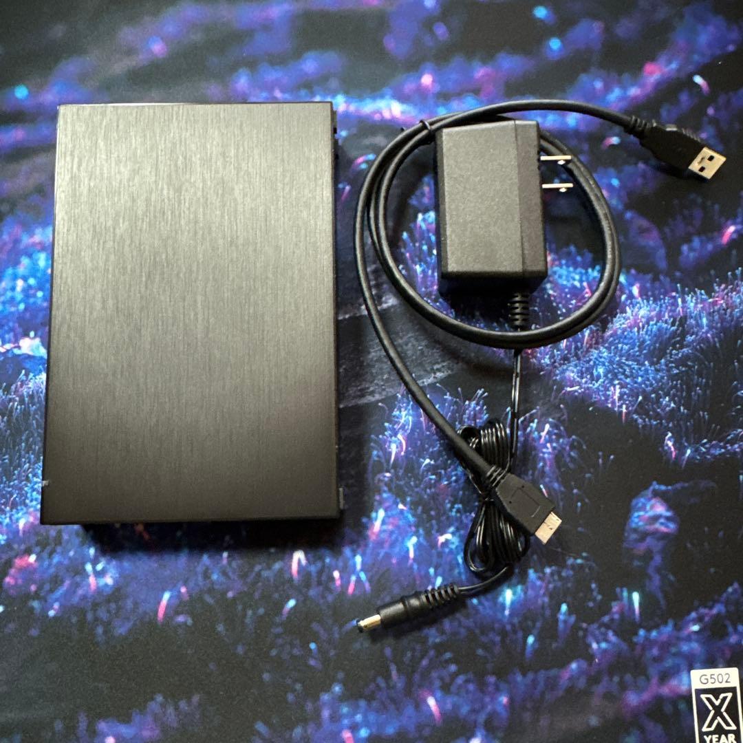BUFFALO 外付けHDD HD-LE8U3-BB 8TB