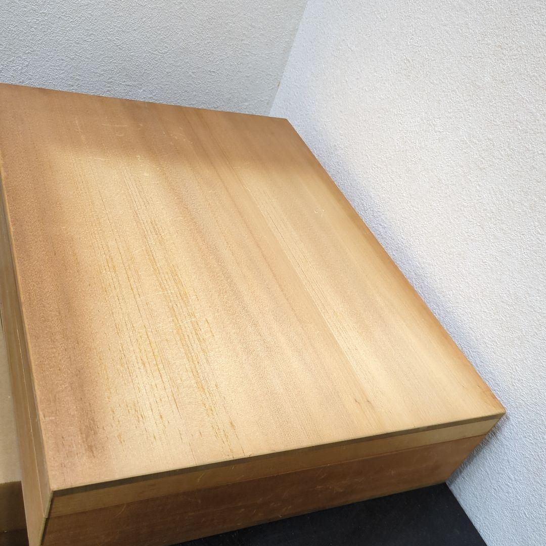 日月棚　茶道具　表千家　組み立て式　木製　木箱　横板付き　茶棚　棚