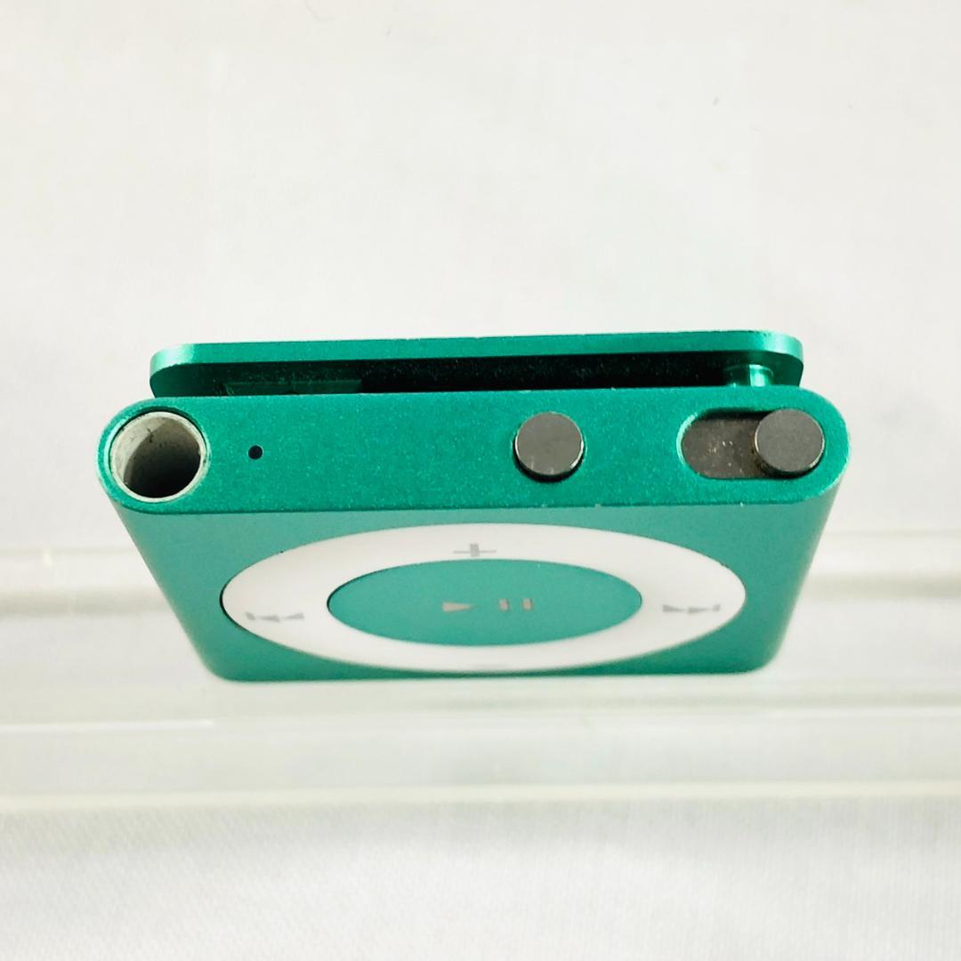 【美品】 iPod shuffle 4世代 新品バッテリー100％に交換済　緑