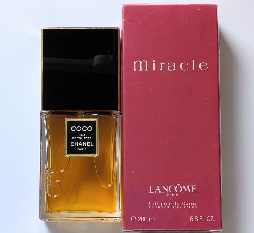 COCO CHANEL 100ml&LANCOME 200ml　２本