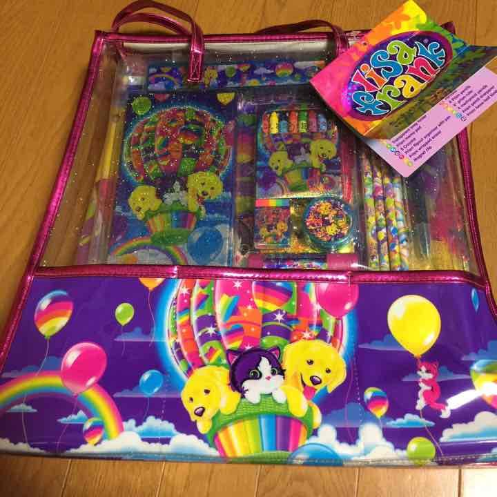 値下げ リサフランク ステーショナリーセット lisa frank