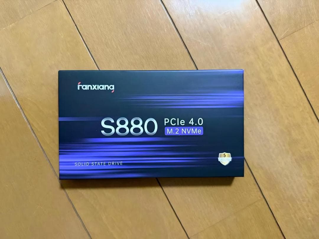 【新品未開封】M.2 SSD 4TB R:7200MB/s PCIeGen4.0