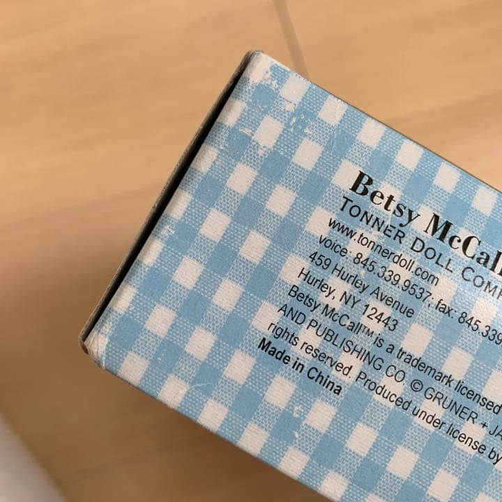 タイニーベッツィーマッコール　gift set Halloween fan 人形