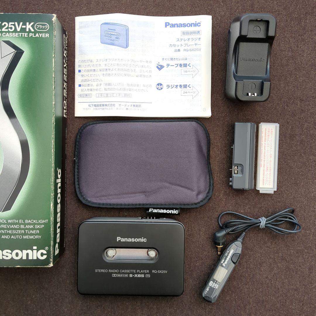 Panasonic ステレオラジオカセットプレーヤー RQ-SX25V 現状品