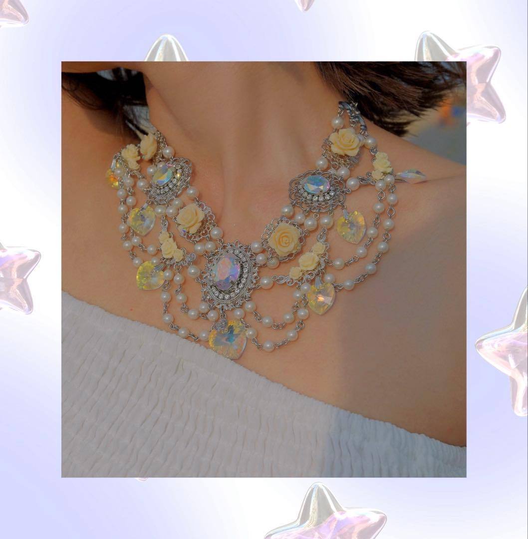 ハンドメイド　ネックレス　ロリータブランド　美品