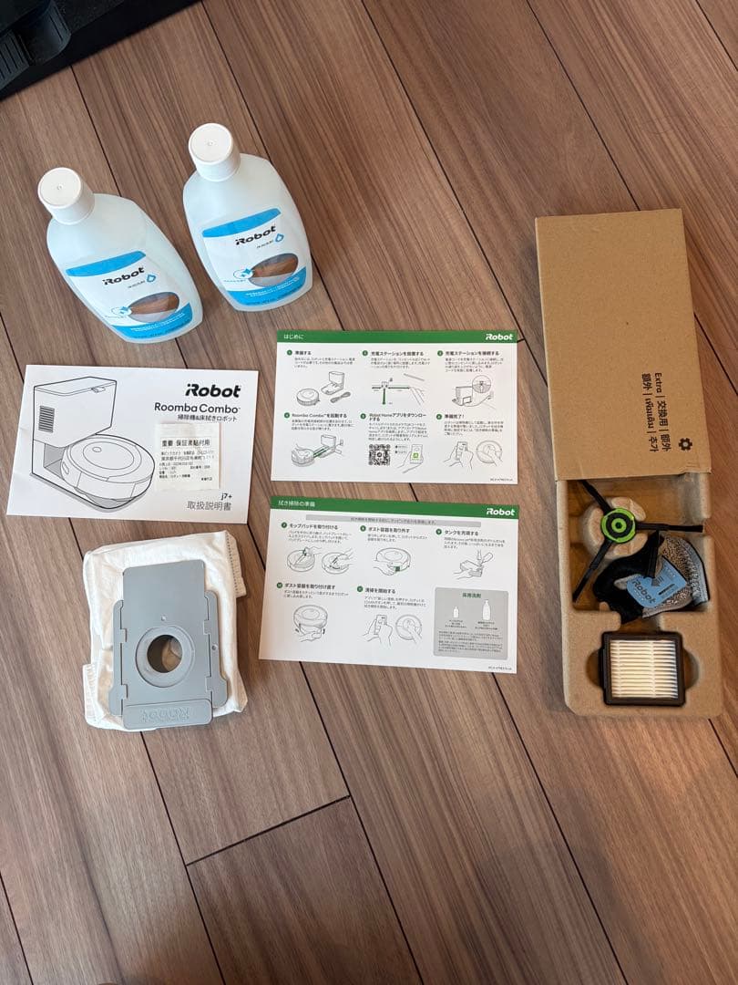 【美品】ルンバ iRobot Roomba j7+（掃除機&床拭きロボット）