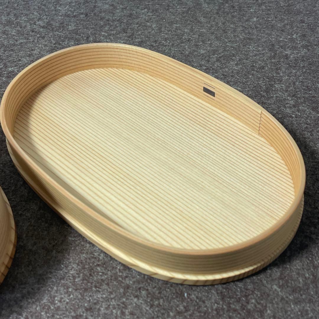 曲げわっぱ　小判弁当箱　大館工芸社　伝統工芸品　秋田杉　弁当箱　ランチボックス